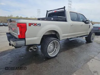 2017 Ford F-350 Platinum with VIN 1FT8W3BT2HEC01200, listed as a Copart auction lot 51653455 with 94,440 mi miles and Salvage Title. Bid and sale history available at DreamBid. Image 3.