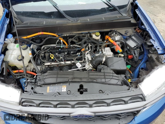 2023 Ford Maverick XL with VIN 3FTTW8E32PRA37588, listed as a Copart auction lot 49145195 with 9,946 mi miles and Salvage Title. Bid and sale history available at DreamBid. Image 12.