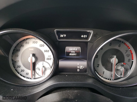 2015 Mercedes-Benz GLA-Class GLA 250 with VIN WDCTG4EB3FJ183398, listed as a Copart auction lot 83066944 with 85,891 mi miles and Salvage Title. Bid and sale history available at carsss.com. Image 9.