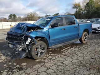 2024 Ram 1500 Big Horn with VIN 1C6RRFFG1RN223000, listed as a Copart auction lot 86145104 with 24,408 mi miles and Salvage title. Bid and sale history available at DreamBid. Image 1.