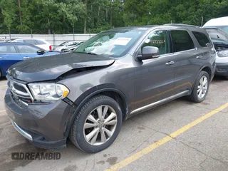 2013 Dodge Durango Crew with VIN 1C4RDJDG0DC693522, listed as a IAAI auction lot 42722229 with 138,585 mi miles and . Bid and sale history available at DreamBid. Image 2.