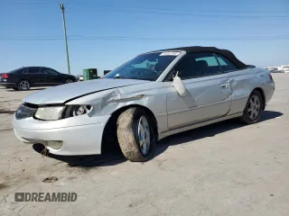2001 Toyota Solara SE with VIN 2T1FF22PX1C470137, listed as a Copart auction lot 74852164 with 185,696 mi miles and Salvage Title. Bid and sale history available at DreamBid. Image 1.