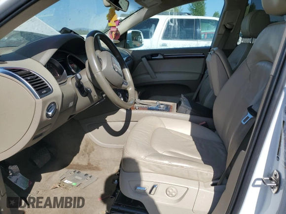 2010 Audi Q7 Premium Plus with VIN WA1LMAFE2AD001536, listed as a Copart auction lot 55660415 with Not provided miles and Clean title. Bid and sale history available at DreamBid. Image 7.