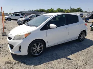 2012 Toyota Yaris L z VIN JTDKTUD3XCD528363, wystawiony jako Copart lot #58558885 z przebiegiem 163 289 mil mil oraz Szkoda całkowita • Salvage title. Historia ofert i sprzedaży dostępna na DreamBid. Obrazek 1.