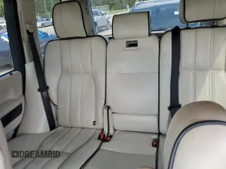 2012 Land Rover Range Rover HSE Lux with VIN SALMF1D40CA387952, listed as a Copart auction lot 50007335 with 108,881 mi miles and Salvage title. Bid and sale history available at DreamBid. Image 10.
