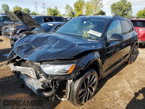 2023 Audi SQ5 Premium Plus with VIN WA1B4BFY0P2149913, listed as a Copart auction lot 67395464 with 10,207 mi miles and Salvage Title. Bid and sale history available at DreamBid. Image 1.