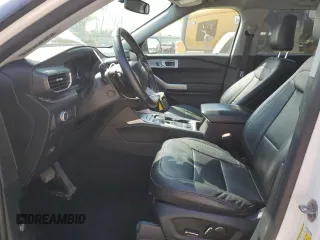 2020 Ford Explorer Limited with VIN 1FMSK8FH5LGC58505, listed as a Copart auction lot 52645825 with 51,222 mi miles and Salvage Title. Bid and sale history available at carsss.com. Image 7.