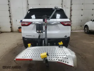 2019 Chevrolet Traverse LT Cloth with VIN 1GNEVGKW5KJ302258, listed as a Copart auction lot 49896815 with 83,469 mi miles and Salvage Title. Bid and sale history available at carsss.com. Image 6.