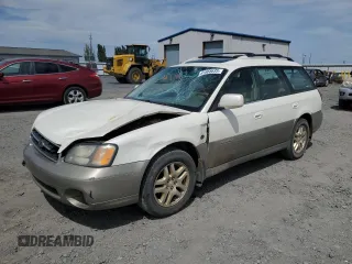 2001 Subaru Legacy Outback L.L. Bean with VIN 4S3BH806717650666, listed as a Copart auction lot 61668635 with 120,092 mi miles and Salvage title. Bid and sale history available at DreamBid. Image 1.