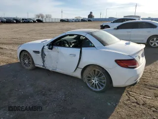2017 Mercedes-Benz SLC 43 AMG with VIN WDDPK6GA7HF130995, listed as a Copart auction lot 48317285 with 65,707 mi miles and Salvage Title. Bid and sale history available at DreamBid. Image 2.