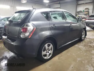 2009 Pontiac Vibe w/1SA with VIN 5Y2SP67859Z459603, listed as a Copart auction lot 81558174 with 127,006 mi miles and Salvage Title. Bid and sale history available at carsss.com. Image 3.