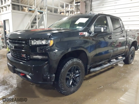 2019 Chevrolet Silverado 1500 LT Trail Boss with VIN 1GCPYFED0KZ399710, listed as a IAAI auction lot 41490011 with 64,716 mi miles. Bid and sale history available at carsss.com. Image 17.