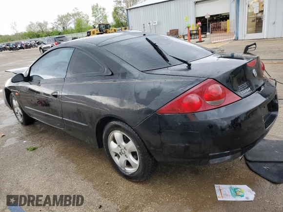 1999 Mercury Cougar z VIN 1ZWFT61L2X5621727, wystawiony jako Copart lot #55101495 z przebiegiem Nie podano mil oraz Szkoda całkowita • Salvage title. Historia ofert i sprzedaży dostępna na DreamBid. Obrazek 2.