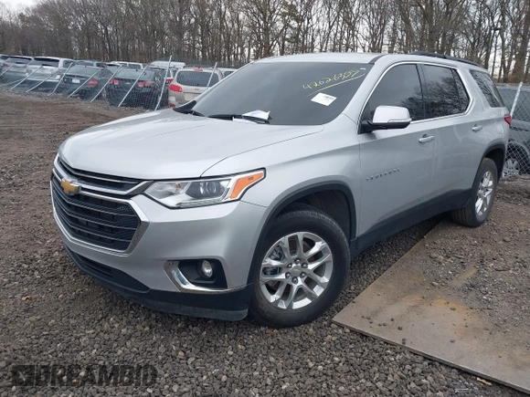 2021 Chevrolet Traverse LT with VIN 1GNERHKW3MJ214421, listed as a IAAI auction lot 42026355 with Not provided miles and . Bid and sale history available at DreamBid. Image 2.