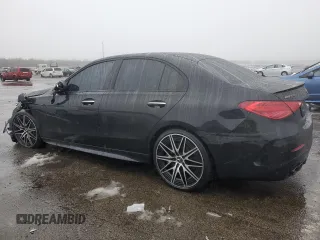 2023 Mercedes-Benz C 43 AMG with VIN W1KAF8HB9PR105901, listed as a Copart auction lot 44231895 with Not Provided miles and Non Repairable. Bid and sale history available at DreamBid. Image 2.