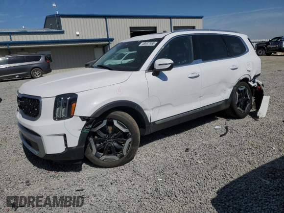 2023 Kia Telluride EX X-Line with VIN 5XYP3DGC5PG354100, listed as a Copart auction lot 49047485 with 39,412 mi miles and Salvage title. Bid and sale history available at DreamBid. Image 1.