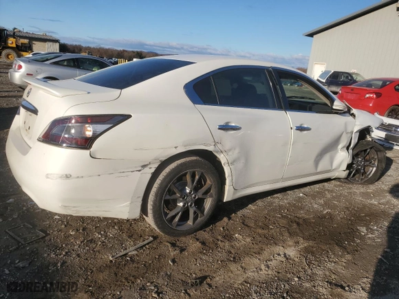 2012 Nissan Maxima 3.5 S w/Limited Edition Pkg with VIN 1N4AA5APXCC808438, listed as a Copart auction lot 81080794 with 176,054 mi miles and Salvage Title. Bid and sale history available at carsss.com. Image 3.