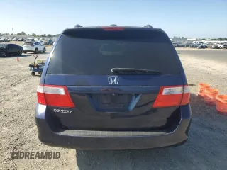2006 Honda Odyssey EX-L with VIN 5FNRL38736B079403, listed as a Copart auction lot 62375545 with 188,241 mi miles and Clean title. Bid and sale history available at DreamBid. Image 6.