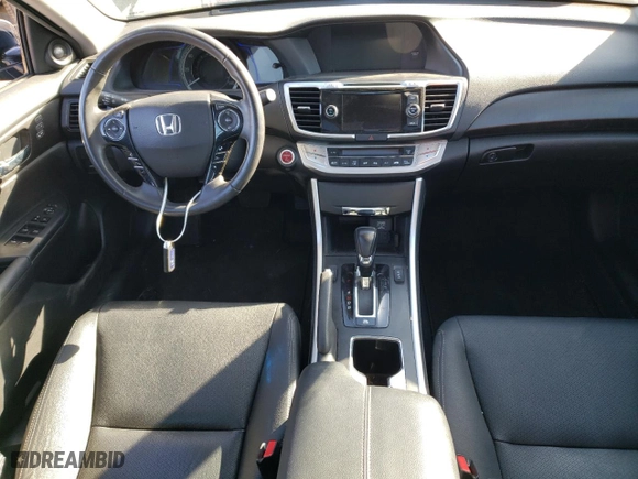 2014 Honda Accord Hybrid EX-L with VIN 1HGCR6F58EA003112, listed as a Copart auction lot 74883624 with 76,504 mi miles and Salvage Title. Bid and sale history available at carsss.com. Image 8.