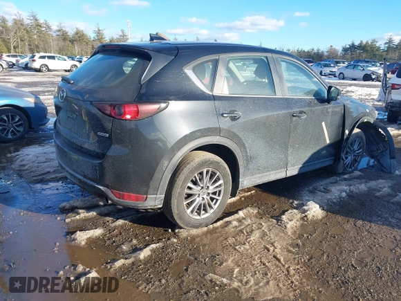 2018 Mazda CX-5 Sport with VIN JM3KFBBM8J0372701, listed as a IAAI auction lot 41643531 with 85,886 mi miles. Bid and sale history available at carsss.com. Image 4.