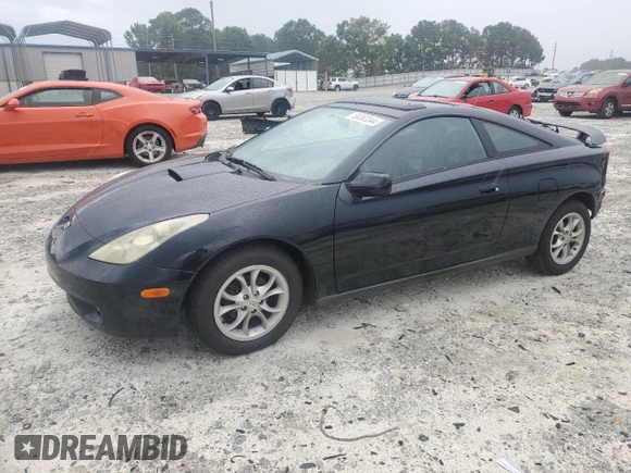 2000 Toyota Celica GT z VIN JTDDR32T1Y0037067, wystawiony jako Copart lot #55262244 z przebiegiem 272 092 mil mil oraz Szkoda całkowita • Salvage title. Historia ofert i sprzedaży dostępna na DreamBid. Obrazek 1.