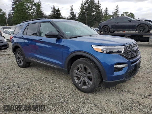 2022 Ford Explorer XLT с VIN 1FMSK8DH4NGC07759, выставлен на аукционе Copart как лот 56911615 с пробегом 33 369 миль миль и Списание • Salvage title. История ставок и продаж доступна на DreamBid. Изображение 4.