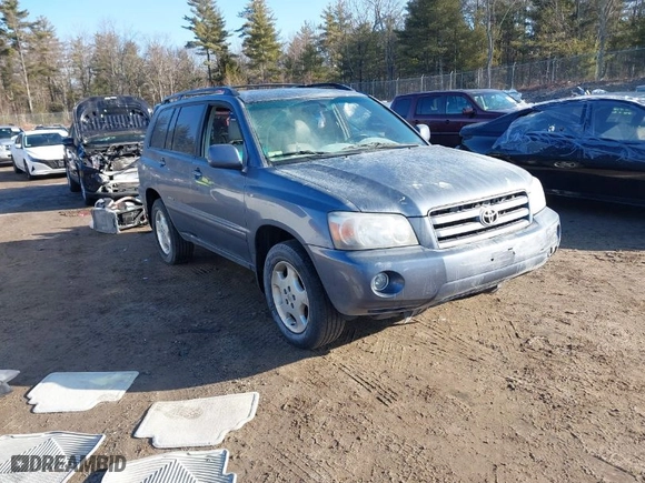 2006 Toyota Highlander w/3rd Row with VIN JTEEP21A660177368, listed as a IAAI auction lot 41795565 with 184,745 mi miles. Bid and sale history available at carsss.com. Image 1.