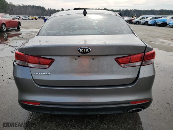 2017 Kia Optima LX with VIN 5XXGT4L37HG124974, listed as a Copart auction lot 48479025 with 129,767 mi miles and Salvage Title. Bid and sale history available at carsss.com. Image 6.