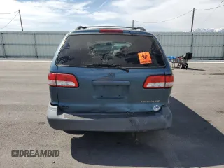 2002 Toyota Sienna LE with VIN 4T3ZF13C72U491201, listed as a Copart auction lot 53163815 with Not Provided miles and Salvage Title. Bid and sale history available at DreamBid. Image 6.