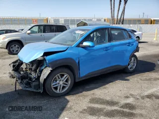 2019 Hyundai Kona SE с VIN KM8K12AAXKU385518, выставлен на аукционе Copart как лот 60841465 с пробегом 28 373 миль миль и Списание • Salvage title. История ставок и продаж доступна на DreamBid. Изображение 1.