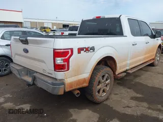 2019 Ford F-150 XL with VIN 1FTFW1E43KKE83114, listed as a IAAI auction lot 41578331 with 227,050 mi miles. Bid and sale history available at carsss.com. Image 4.