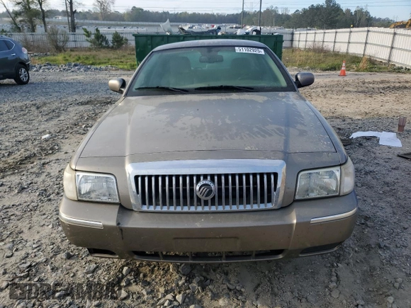 2006 Mercury Grand Marquis LS Premium with VIN 2MEFM75V66X640394, listed as a Copart auction lot 51102925 with 102,415 mi miles and Salvage Title. Bid and sale history available at DreamBid. Image 5.