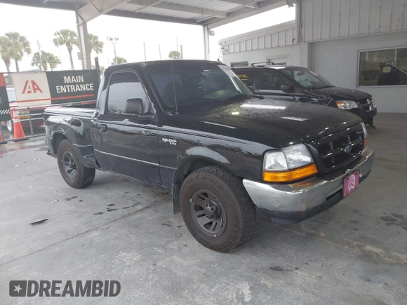 1999 Ford Ranger XL with VIN 1FTYR10V0XPA39375, listed as a IAAI auction lot 41390300 with 173,749 mi miles. Bid and sale history available at carsss.com. Image 1.