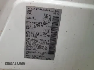 2015 Nissan Pathfinder SV z VIN 5N1AR2MM5FC695632, wystawiony jako Copart lot #53789225 z przebiegiem 145 391 mil mil oraz Szkoda całkowita • Salvage title. Historia ofert i sprzedaży dostępna na DreamBid. Obrazek 12.