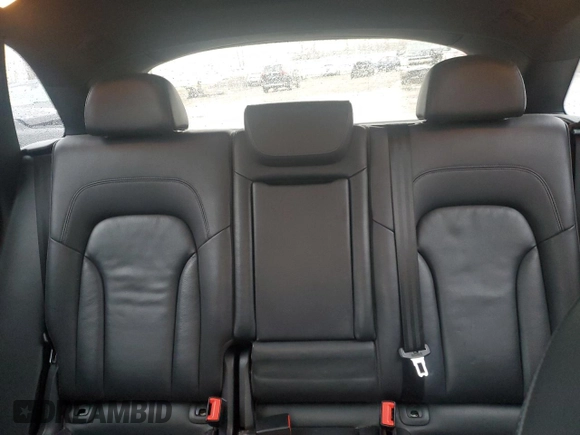 2015 Audi Q5 Premium Plus with VIN WA1DGAFP9FA031493, listed as a Copart auction lot 49801085 with 75,045 mi miles and Salvage Title. Bid and sale history available at carsss.com. Image 10.