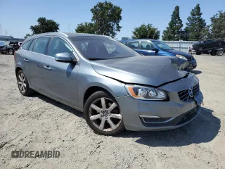 2017 Volvo V60 Premier with VIN YV140MEK0H1368262, listed as a Copart auction lot 54734263 with 0 mi miles. Bid and sale history available at carsss.com. Image 4.