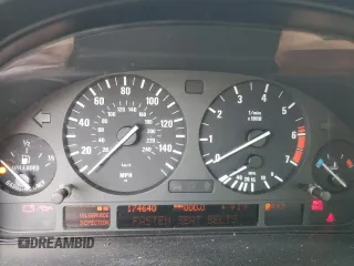 2000 BMW 5 Series 540iA with VIN WBADN6348YGM68059, listed as a Copart auction lot 66980074 with 174,640 mi miles and Clean Title. Bid and sale history available at carsss.com. Image 9.