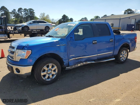 2013 Ford F-150 XL with VIN 1FTFW1CT5DKF36604, listed as a Copart auction lot 50443155 with 179,809 mi miles and Salvage Title. Bid and sale history available at carsss.com. Image 1.