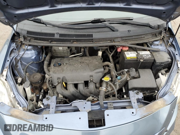 2012 Toyota Yaris with VIN JTDBT4K3XCL017521, listed as a Copart auction lot 51527255 with 173,731 mi miles and Salvage Title. Bid and sale history available at carsss.com. Image 11.