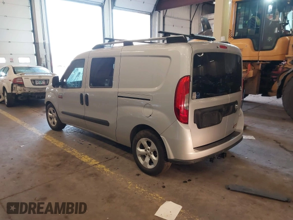 2018 Ram ProMaster City Cargo Van Tradesman SLT with VIN ZFBERFBBXJ6H41029, listed as a IAAI auction lot 41637826 with 82,386 mi miles. Bid and sale history available at carsss.com. Image 3.