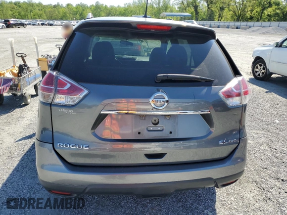 2015 Nissan Rogue SL z VIN 5N1AT2MV4FC923940, wystawiony jako Copart lot #50649605 z przebiegiem 68 083 mil mil oraz Szkoda całkowita • Salvage title. Historia ofert i sprzedaży dostępna na DreamBid. Obrazek 6.