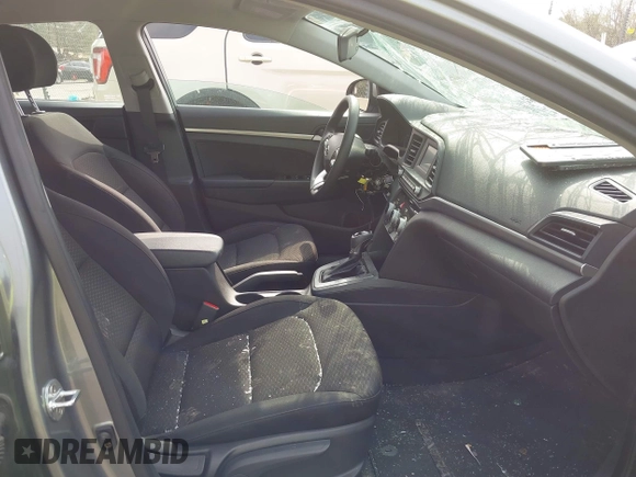 2019 Hyundai Elantra SE with VIN KMHD74LF9KU777191, listed as a IAAI auction lot 42135576 with 33,568 mi miles and . Bid and sale history available at DreamBid. Image 5.