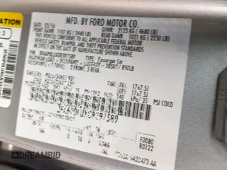2016 Ford Fusion SE Hybrid with VIN 3FA6P0LUXGR397589, listed as a Copart auction lot 58180612 with 72,400 mi miles and Salvage Title. Bid and sale history available at carsss.com. Image 10.