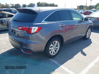 2017 Acura RDX with VIN 5J8TB3H3XHL020663, listed as a IAAI auction lot 41993021 with 92,307 mi miles. Bid and sale history available at carsss.com. Image 4.