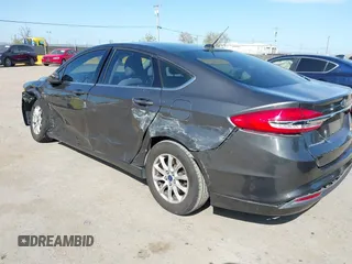 2017 Ford Fusion S with VIN 3FA6P0G72HR190331, listed as a IAAI auction lot 42003479 with 130,252 mi miles. Bid and sale history available at carsss.com. Image 3.
