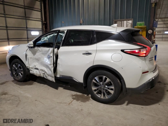 2017 Nissan Murano SL with VIN 5N1AZ2MH0HN105704, listed as a Copart auction lot 88717435 with 66,437 mi miles and Salvage Title. Bid and sale history available at carsss.com. Image 2.