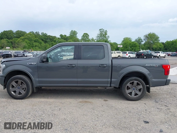 2020 Ford F-150 XL with VIN 1FTEW1EP7LFB54836, listed as a IAAI auction lot 42358055 with 71,963 mi miles and . Bid and sale history available at DreamBid. Image 13.