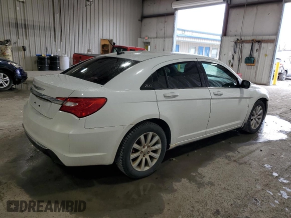 2014 Chrysler 200 Touring with VIN 1C3CCBBB8EN165081, listed as a Copart auction lot 52068745 with 146,959 mi miles and Salvage Title. Bid and sale history available at carsss.com. Image 3.
