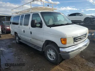 2006 Ford Econoline Passenger XL with VIN 1FBSS31L26DB07828, listed as a Copart auction lot 42110175 with 207,420 mi miles and Clean Title. Bid and sale history available at carsss.com. Image 4.
