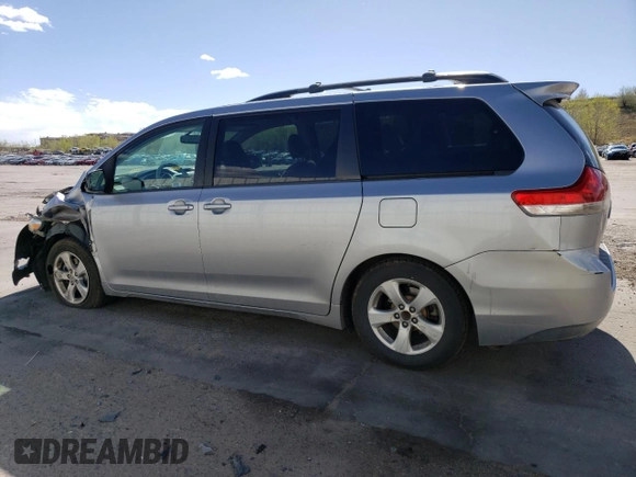 2013 Toyota Sienna LE AAS with VIN 5TDKK3DCXDS375647, listed as a Copart auction lot 53691875 with 205,349 mi miles and Salvage Title. Bid and sale history available at carsss.com. Image 2.
